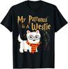My Patronus Is A Westie. Funny Dog Lover Christmas Gift Mens T-Shirt. Summer Cotton Short Sleeve O-Neck Unisex T Shirt New S-3XL