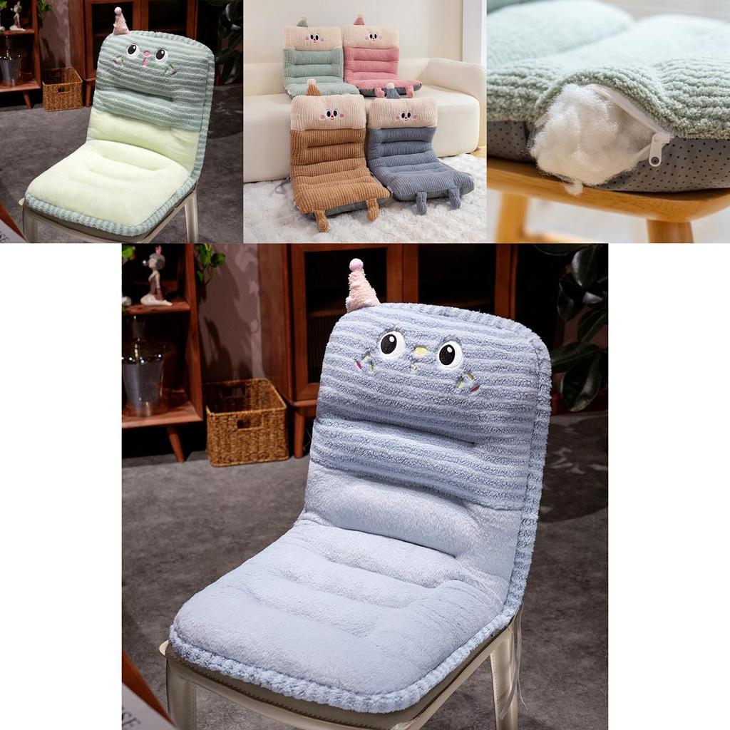 Office Chair Cushion Mat With Plush Material For Long Sitting Comfort In Home And Office Use