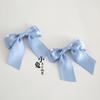 Original Light Blue Lolita Velvet Cake Hair Accessories Gorgeous Top Hat Lace Headband Hair Accessories for Women