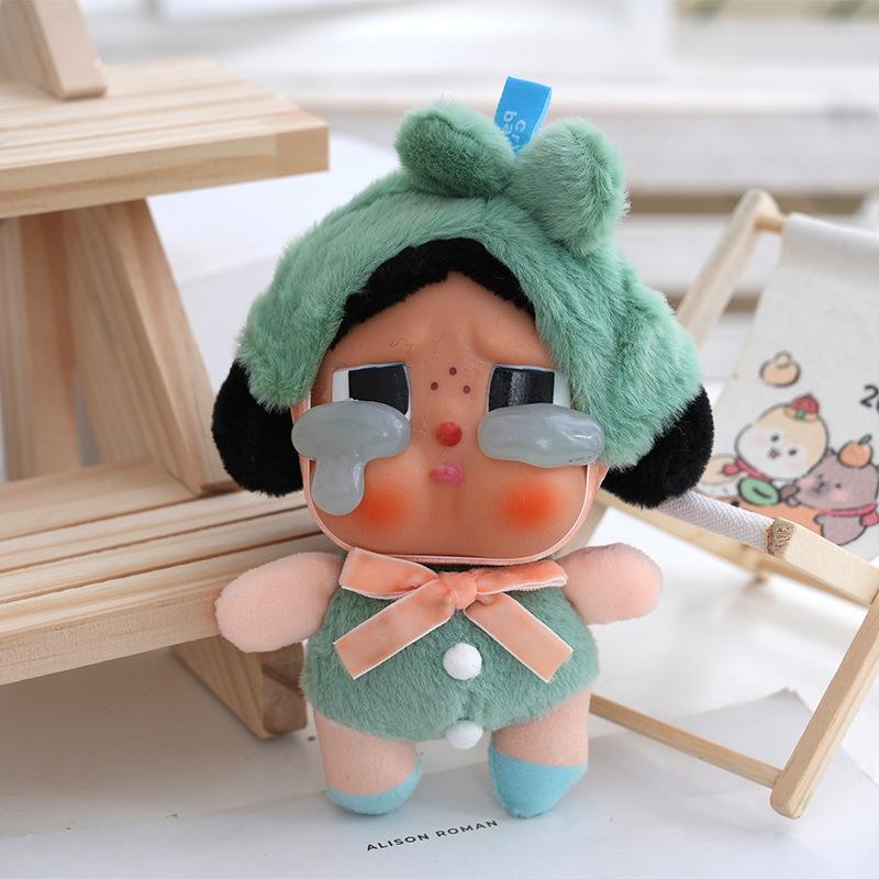 Crying Baby Plush Keychain Bag Accessory Doll Keychain Ornament Children's Toy Gift