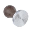 53mm Edelstahl Kaffee Tamper Holzgriff Kaffeepulver Hammer Presswerkzeug Zubehör