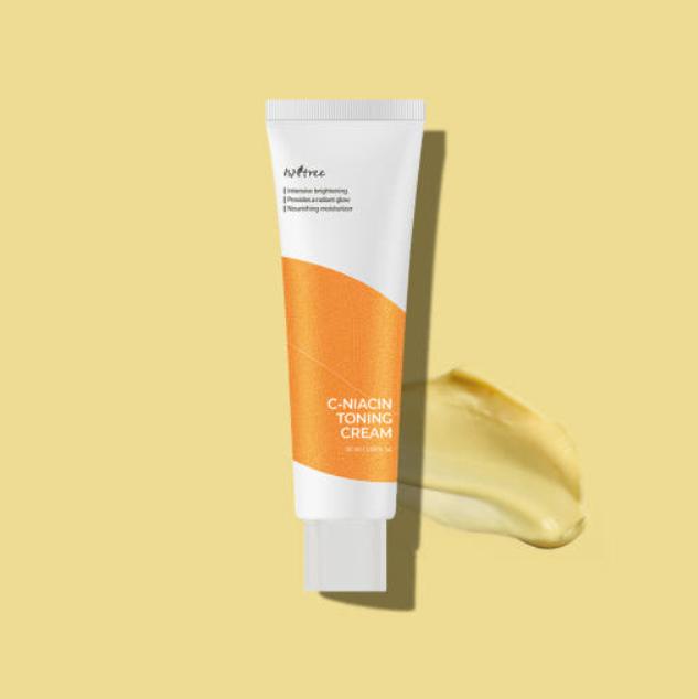 ISNTREE C-Niacin Toning Cream 50ml – Brightening & Hydrating Face Cream