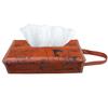 Meiho Snoopy Car Interior Tissue Faux Leather Brown SN129 (Meiho) Case, Classic, Embossed,