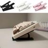 1 Pair Portable Keyboard Elevated Stand Raised Keyboard Angle Accessories Computer Keyboard Riser Plastic Monitor Holder