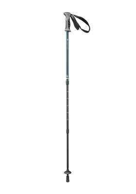 BUNDOK Trekking Pole System 3, Navy, I-Type, BD-463NV, Aluminum, Telescoping, Single Pole, with Snow Basket