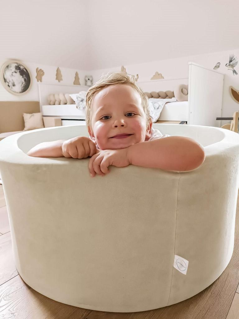Velvet Soft Foam Playground Cradle Light Mint