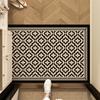Door Floor Mat American Retro Door Foot Mat, Door Outer Silk Ring Non-Slip Carpet, Scraping Mud And Rubbing Soil Can Be Cut