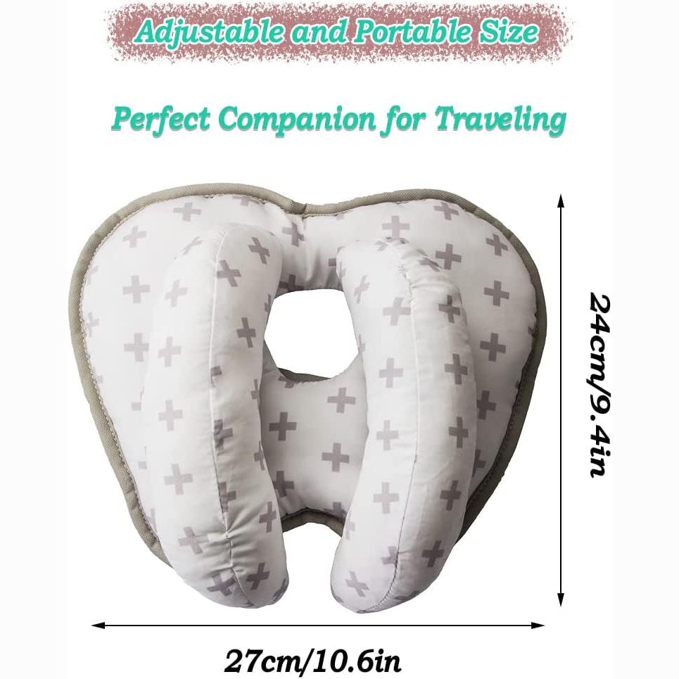 Banana Neck Pillow for Baby Neck Support Travel Pillow for Stroller Neck Support for Newborn