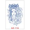 Upgraded Juice Tattoo Stickers, Long-lasting Waterproof Simulation Tattoos, Sweat-proof Line Tattoo Stickers for Both Men Women