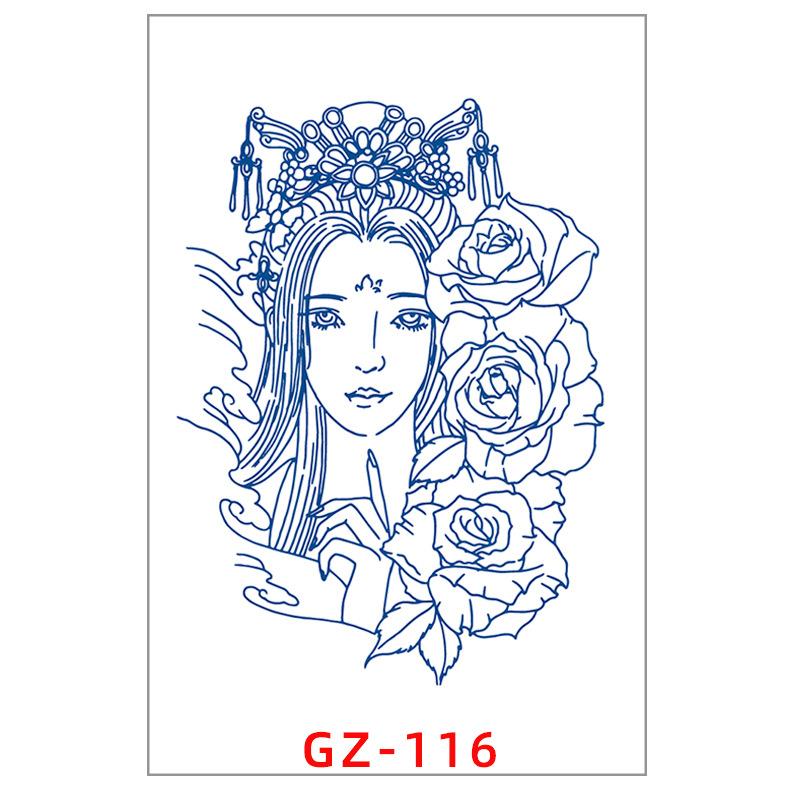 Upgraded Juice Tattoo Stickers, Long-lasting Waterproof Simulation Tattoos, Sweat-proof Line Tattoo Stickers for Both Men Women