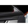 For Mazda 3 Axela 2019-2024 Silver Steel A Pillar Speaker Sound Cover Trim 2PCS