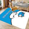 1pc Friendship Between Hiro Baymax Carpet for Playroom Bedroom Living Room Sofa Home Decor,kids Game Area Rug Non-slip Floor Mat Y72383
