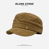 Japanese Retro Equestrian Hat Suede Duck Tongue Beret Women'S Casual Versatile Spring And Autumn Octagonal Hat Shows Small Face