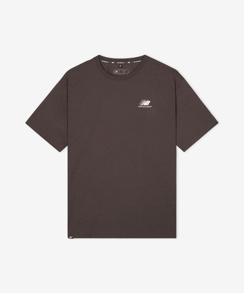 Nyuballanseu Nbneg25423 / Uni Rc Frozen Pictogram Short Sleeve T-Shirt (Brown)