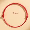Simple Red String Bracelet for Women Men Adjustable Handmade Red Cord Bracelet for Protection and Good Luck Charm Jewelry