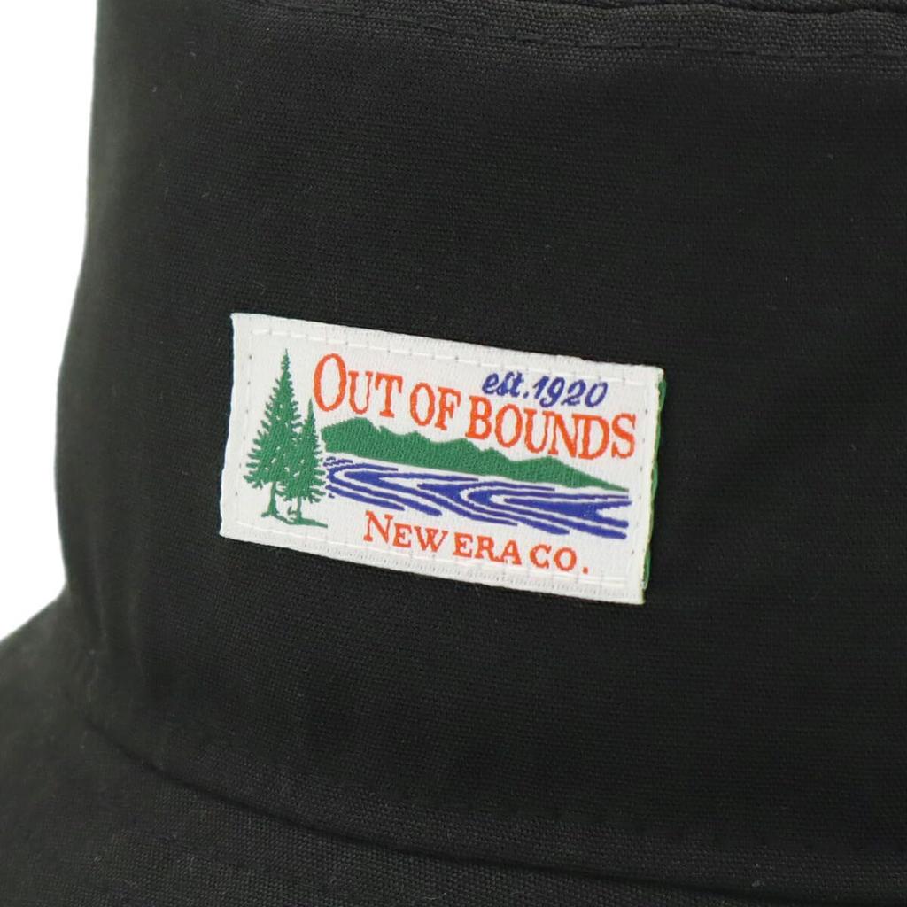 New Era Outdoor Adventure Hat Recycled Fiber Black SM OD ADVLT REPREVE PATCH BLK 14392206 NER36O7155