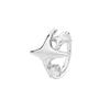Women's Elegant Inlaid Diamond Star Ear Cuff - Trendy, Chic Four-Pointed Zirconia Design