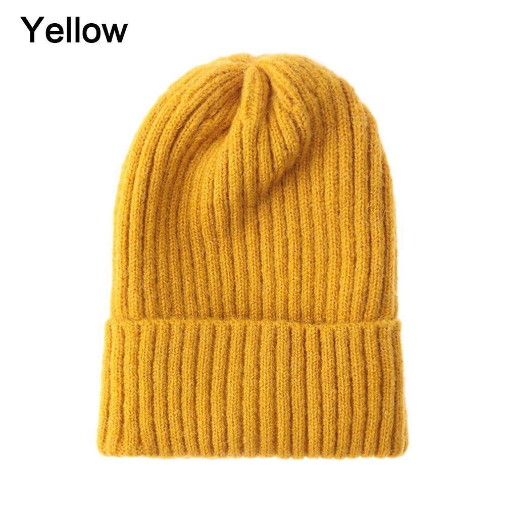New Fashion Casual Hat Thicken Warm Ski Hat Hedging Cap Slouchy Bonnet Wool Knit Beanies