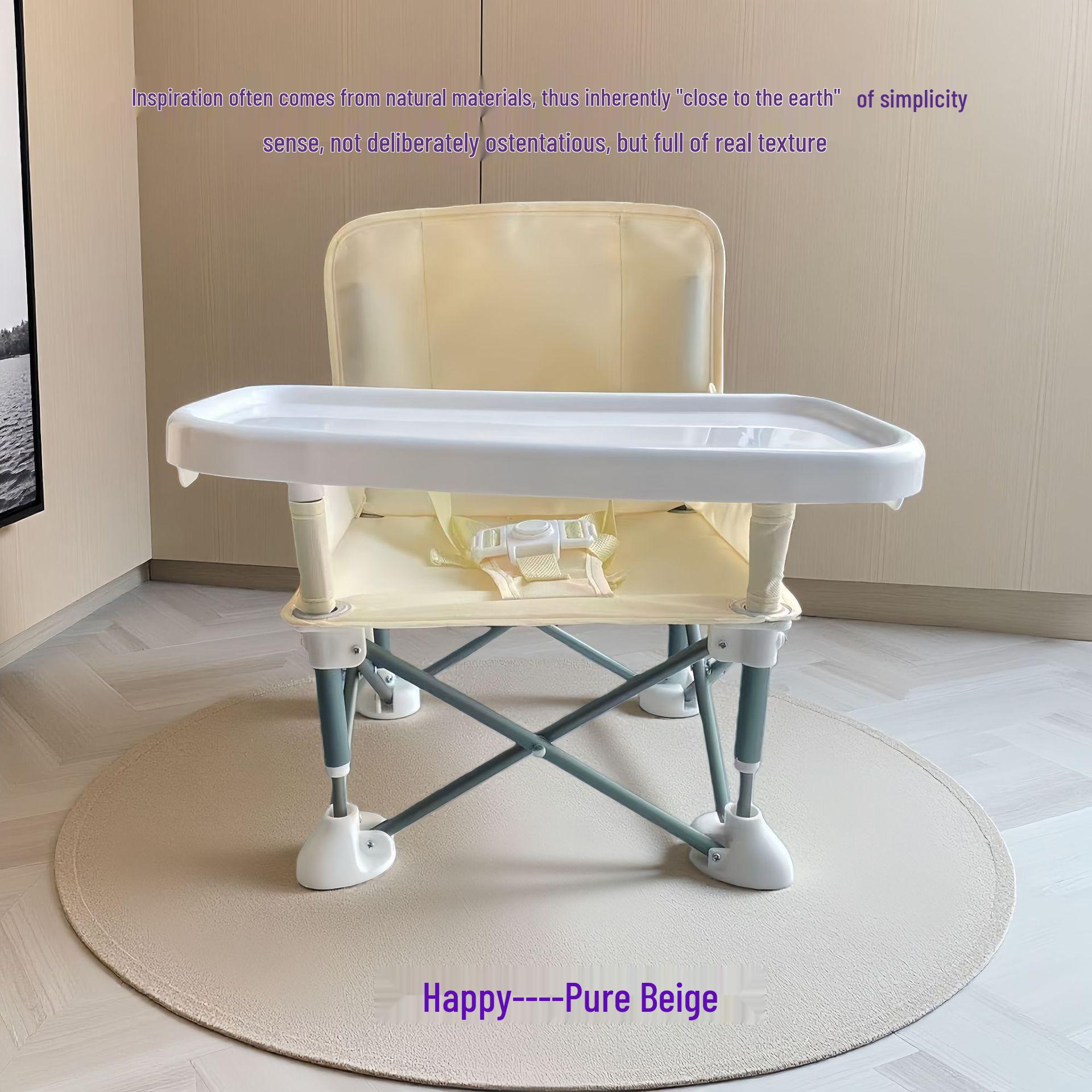 

Портативний складаний дитячий стільчик для годування для кемпінгу та прогулянок