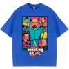 Breaking Bad Heisenberg Better Call Graphic T Shirt Men Women Vintage Short Sleeve Oversized Cotton Casual T-shirts
