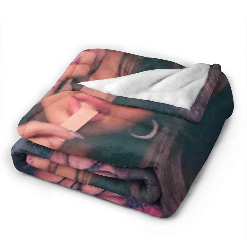 Miss Possessive Tour Tate McRae Super Weiche Decke Plüschdecke Flauschige Wohnzimmer Flanell Bettdecke Sofa Bettbezug