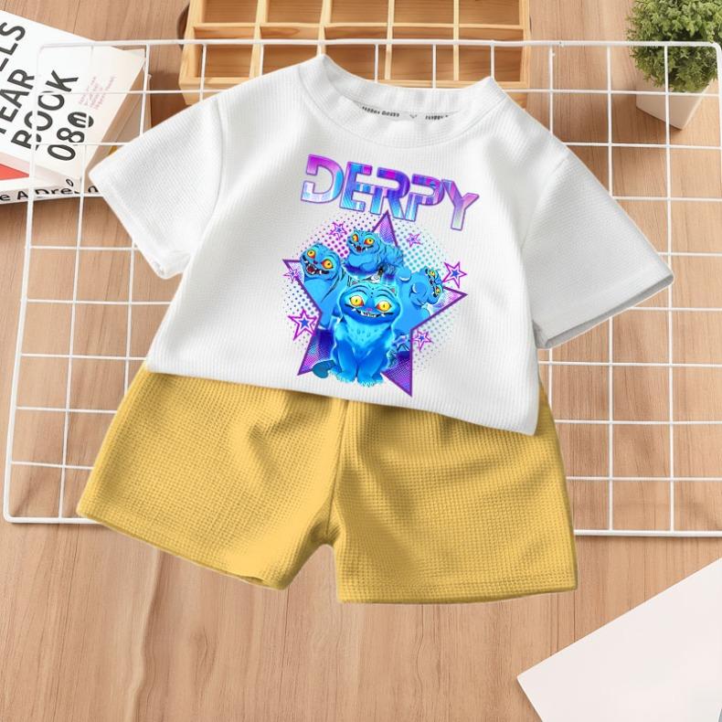 

SUMMER K POP Boys Breathable T Shirt and Shorts 2pcs Set Kids Casual Outfits Children s Short Sleeve Tops Set Sport Clothes Sets 160