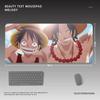 High Quality ONE PIECE Mouse Pad Oversized Monkey D. Luffy Roronoa Zoro Boys Animation E-sports Game Student Dormitory Computer Keyboard Table Mat