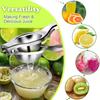 Stainless Steel Lemon Squeezer Manual Lemon Clip Processor Household Orange Citrus Juicers Fruit Pressing Kitchen Accessories