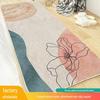 Modern Thick Bedroom Carpet for Girls' Bedside