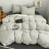 Minimalist Nordic Style All Cotton Color Woven Four Piece Set - Muyun