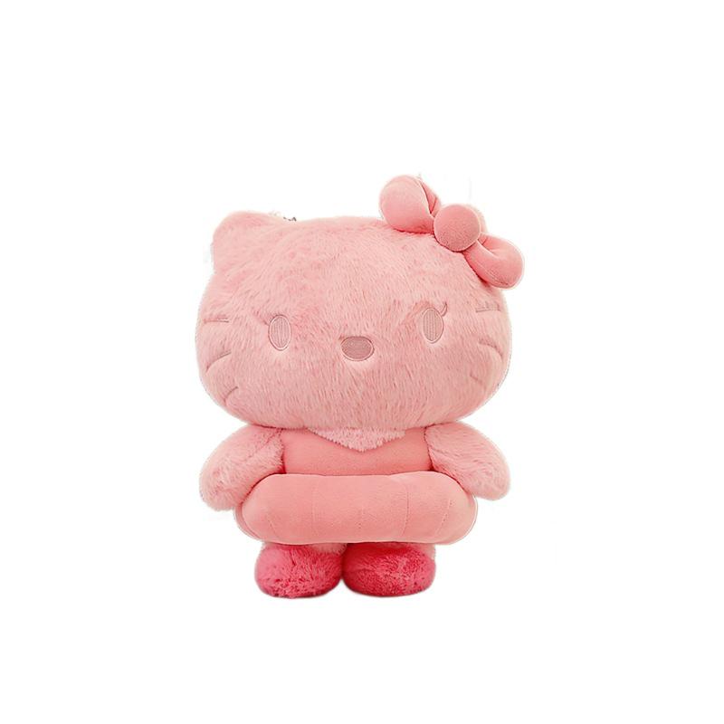 Colorful Plush KT Kitten Doll - Large Cartoon Pillow Gift for Girls