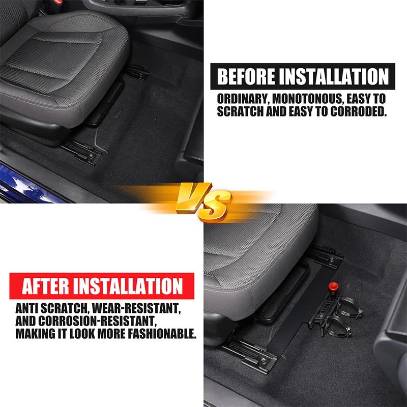 For Subaru Crosstrek 2026 2026 Aluminium alloy Front Passenger Seat Fire Extinguisher Bracket Car Modification Accessories