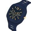 Conjunto de reloj unisex con esfera cuadrada (2 piezas), Juego de 2 relojes unisex analógicos de silicona con DIAL cuadrado, AXXTITUDE