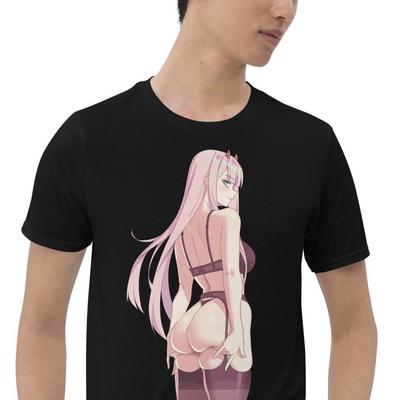 Kawaii Hentai Harajuku Sexy Teufelsmädchen Anime Kurzarm Unisex T-Shirt