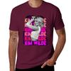 Kim Wilde 80s T-Shirt Plus Size Clothes Custom T Shirt Big and Tall T Shirts for Men