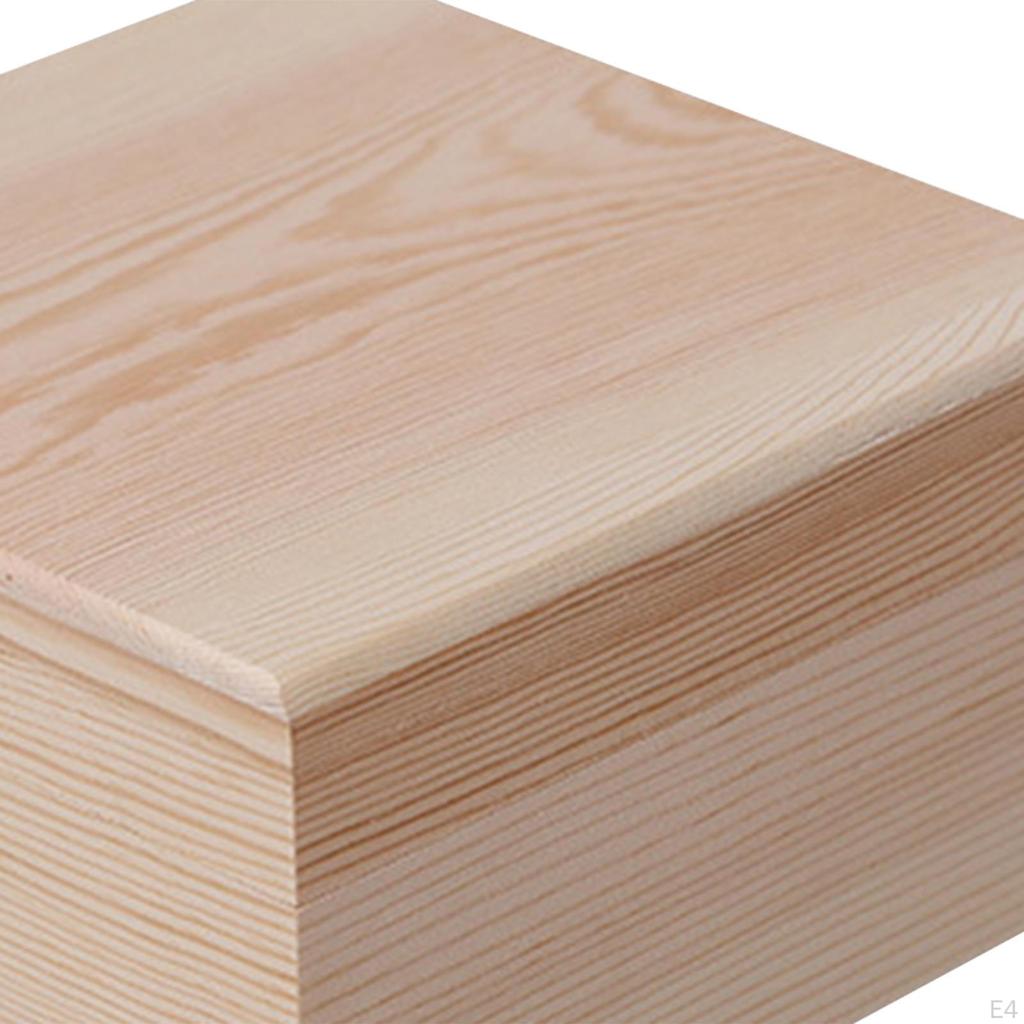 Scatola portaoggetti in legno, organizer, souvenir, regalo fai da te per l'artigianato