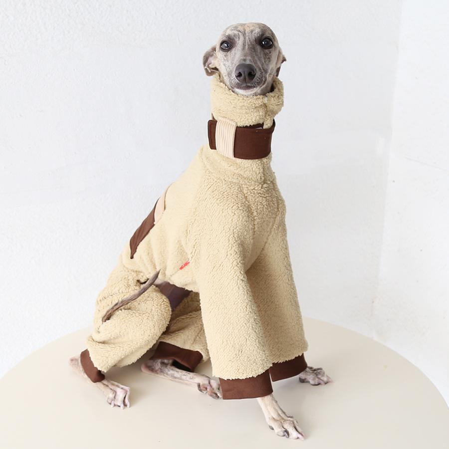 Pies Quad Chart Polski Whippet Ubranka dla zwierząt Kurtka Płaszcz