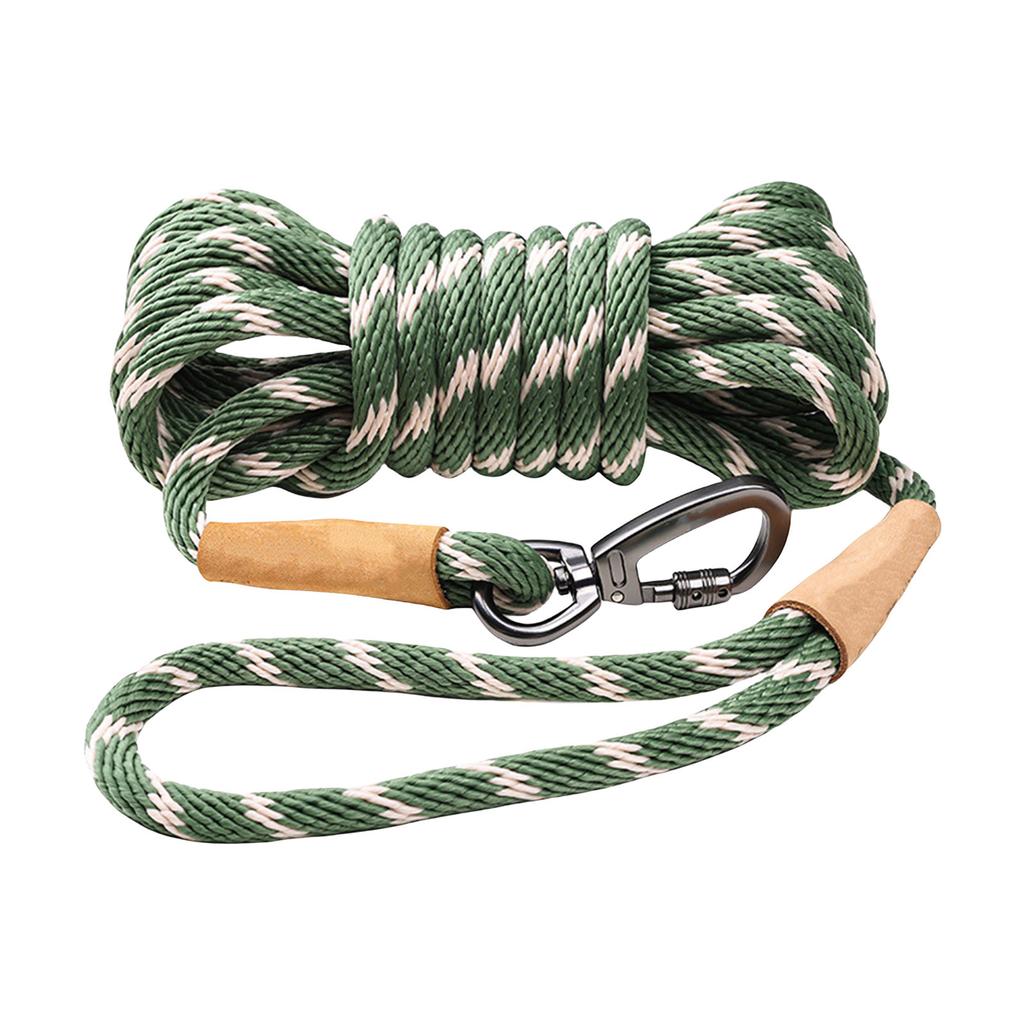 Extended Long Canine Leash For Outdoor Activity With Antislip High Strength Easy To Handle Large Breed Training Rope
