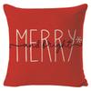 New Christmas Pillow Cover Four-piece Set Pillow Cushion Office Lumbar Backrest Decorative Backrest