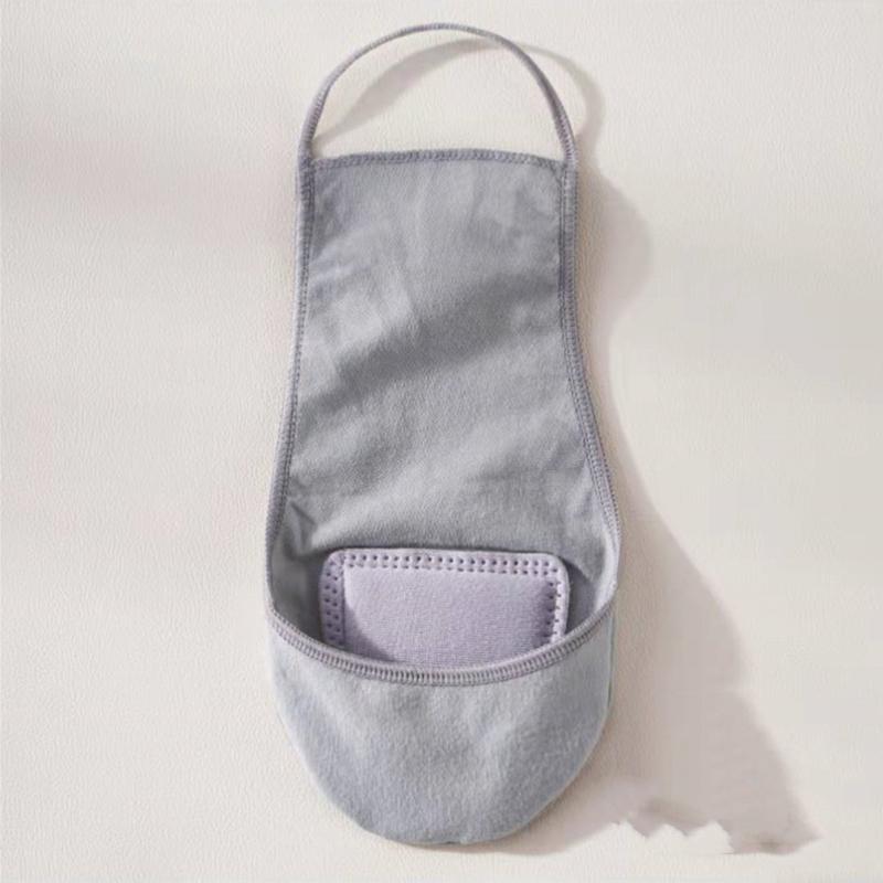 

Подушечки для передней части стопы Амортизирующие Носки-лодочки для женщин Ремешок Нескользящие Носки с фиксацией пятки Мелкие Невидимые Влагоотводящие Носки для высоких каблуков One size серый