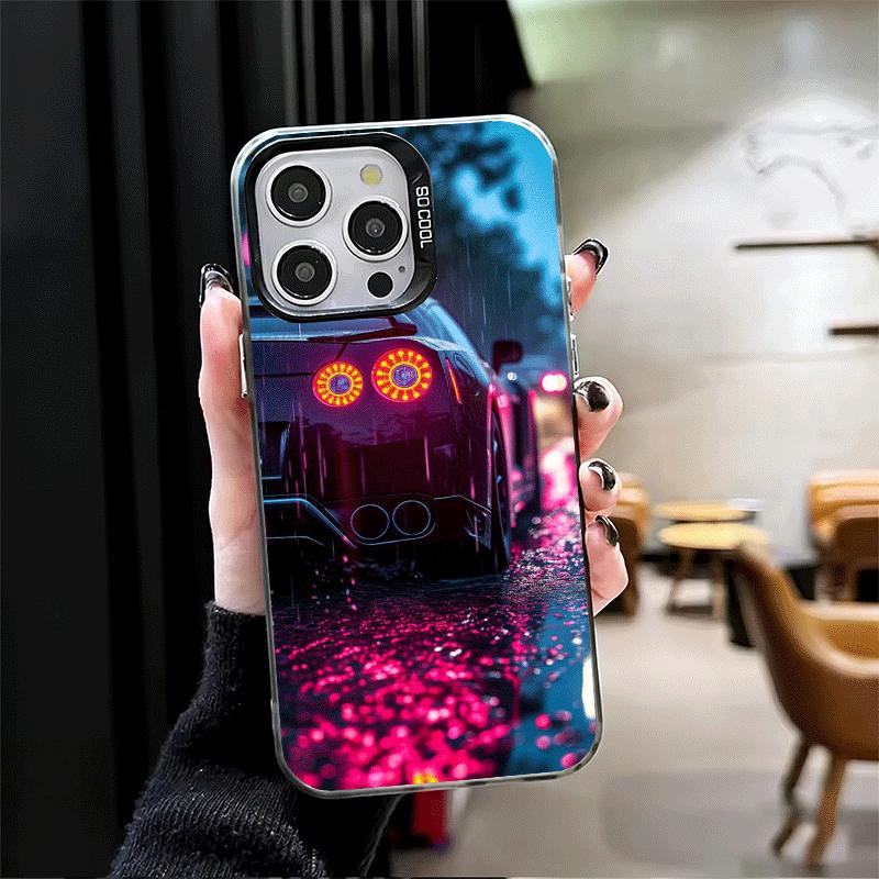 JDM Sports Car G-GTR Soft Phone Case for iPhone 15 16 17 Pro Max 17Air 16E 14 Plus 13 12 Mini Shockproof Cover Back Shell