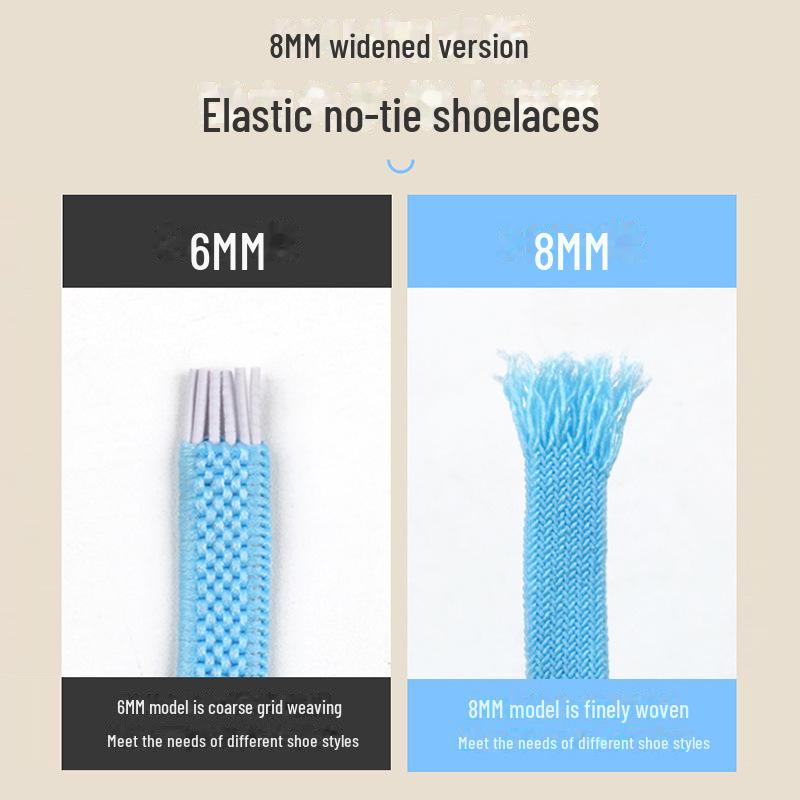 Czarno-białe elastyczne sznurowadła bez wiązania dla dorosłych i dzieci – idealne do butów sportowych