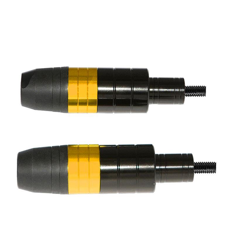 1 para uniwersalnych motocyklowych ram przesuwnych antykolizyjnych ochrona silnika CNC stop aluminium Crash Protect ochraniacze przed upadkiem do otworu gwintowanego 8 mm