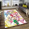 1pc DoReMi1 Design Area Rug - Non-Slip, Soft & Cozy Floor Mat for Living Room, Bedroom, Office - Indoor/Outdoor Decorative Carpet