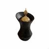 Resin Incense Burner, Mosque Dome Top Waist Design, Handheld, Home Decor Craft Black