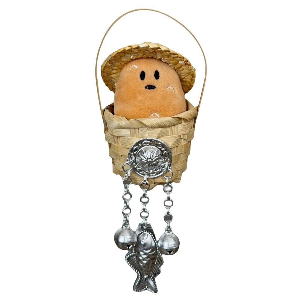 Handmade Potato Doll Refrigerator Magnets Soft Mini Fridge Sticker Magnetic Sticker Office