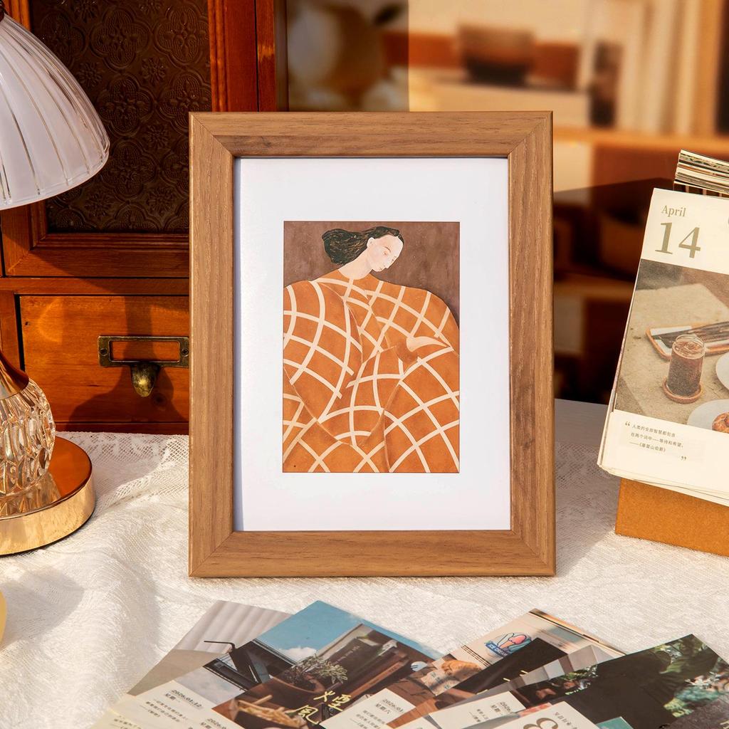 Handmade DIY Photo Frame: Transform Photos into Paintings for 6, 7, or 10 Inch Displays