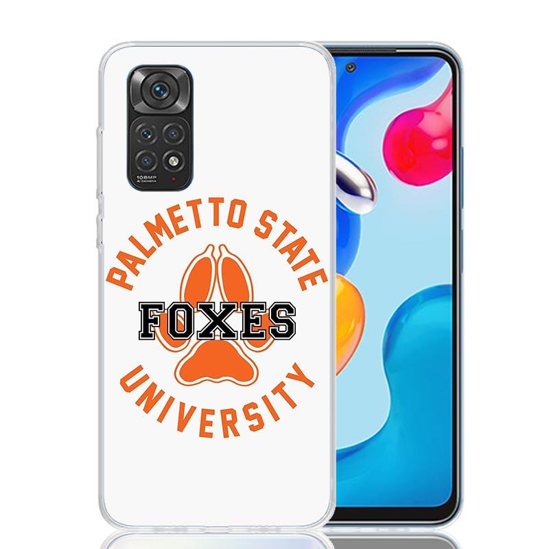 Andreil All For The Game Palmetto State Foxes Phone Case For Xiaomi Redmi Note 15 14 13 12S 12 Pro Plus 11S 11E 11 11T 10S 10 Ar