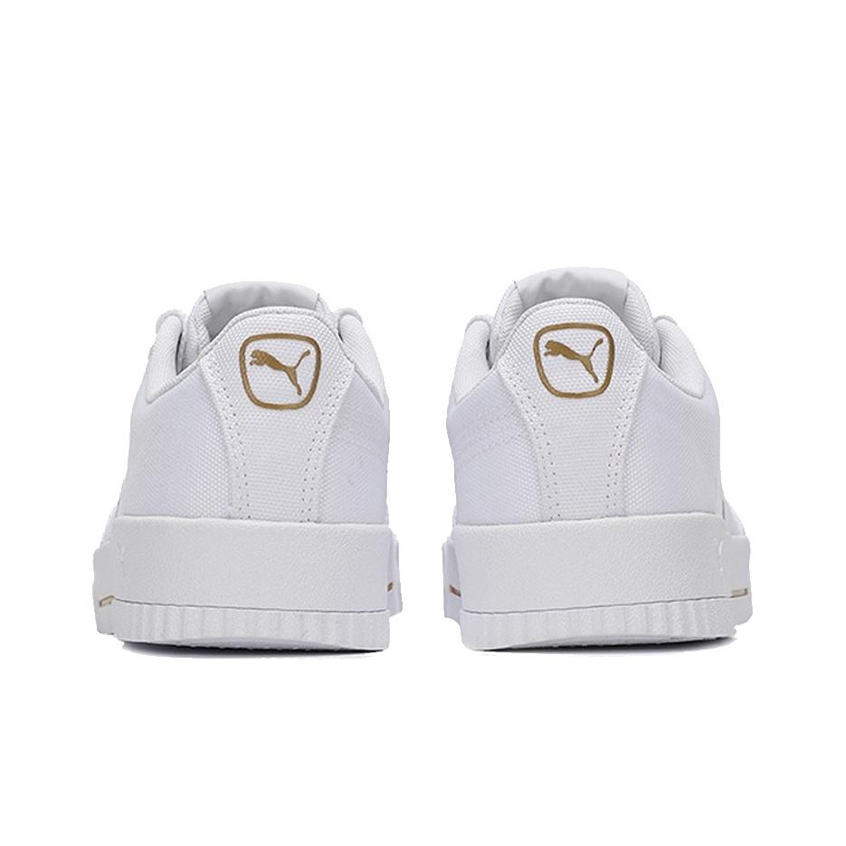 Puma Carina Low Top Sneakers Women Sneakers White Platinum 373997-12