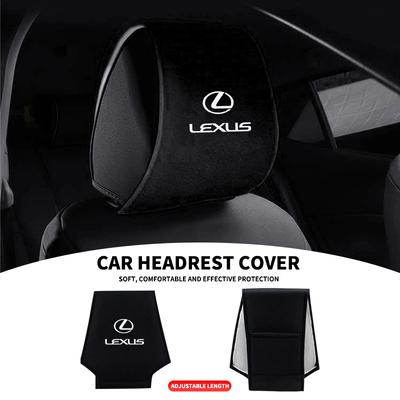 Car Headrest Cover Seat Head Pillow Neck Headrest Cover Car Stying for ES300 RX330 RX300 GS300 IS250 IS200 CT200h NX RX